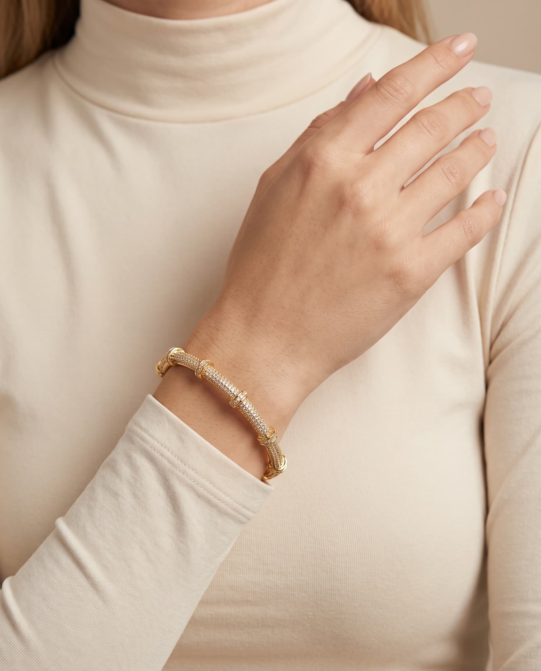 Bracelete Cravejado