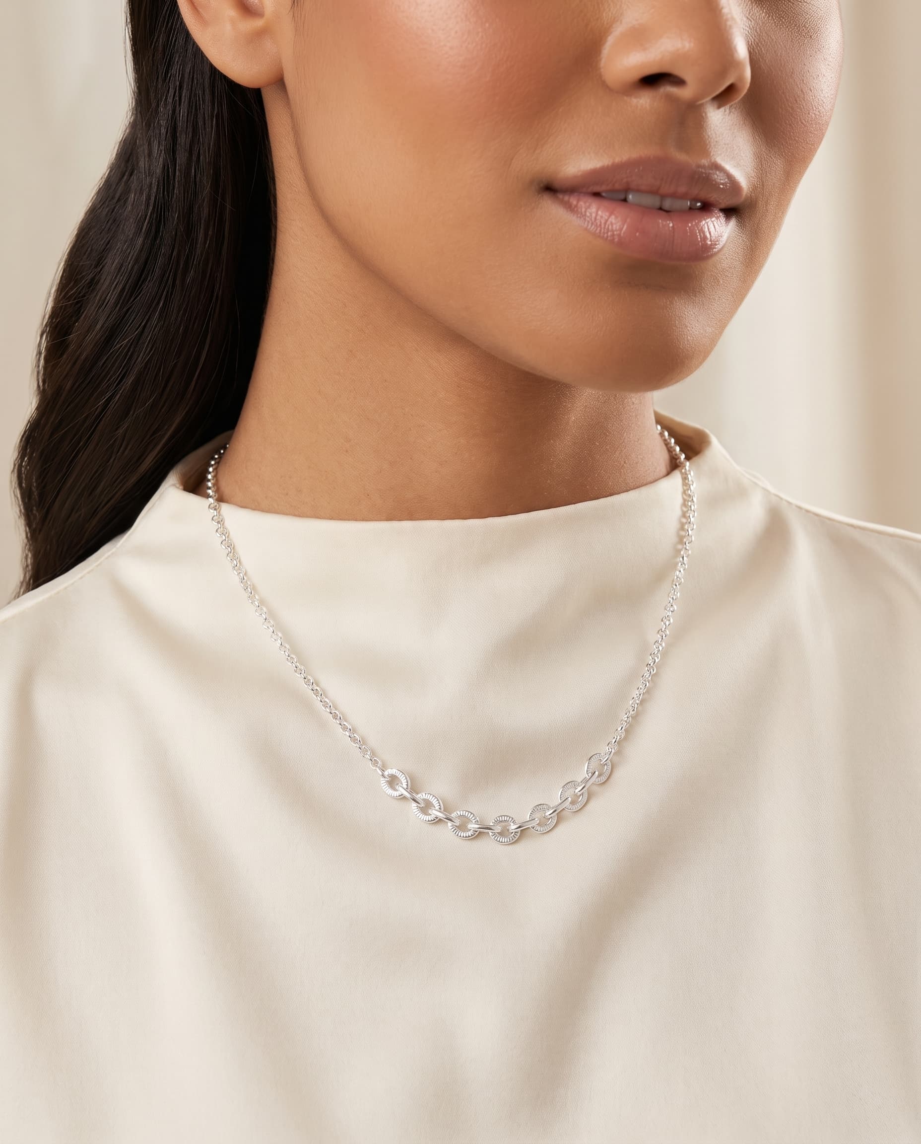 Choker Elos Prata