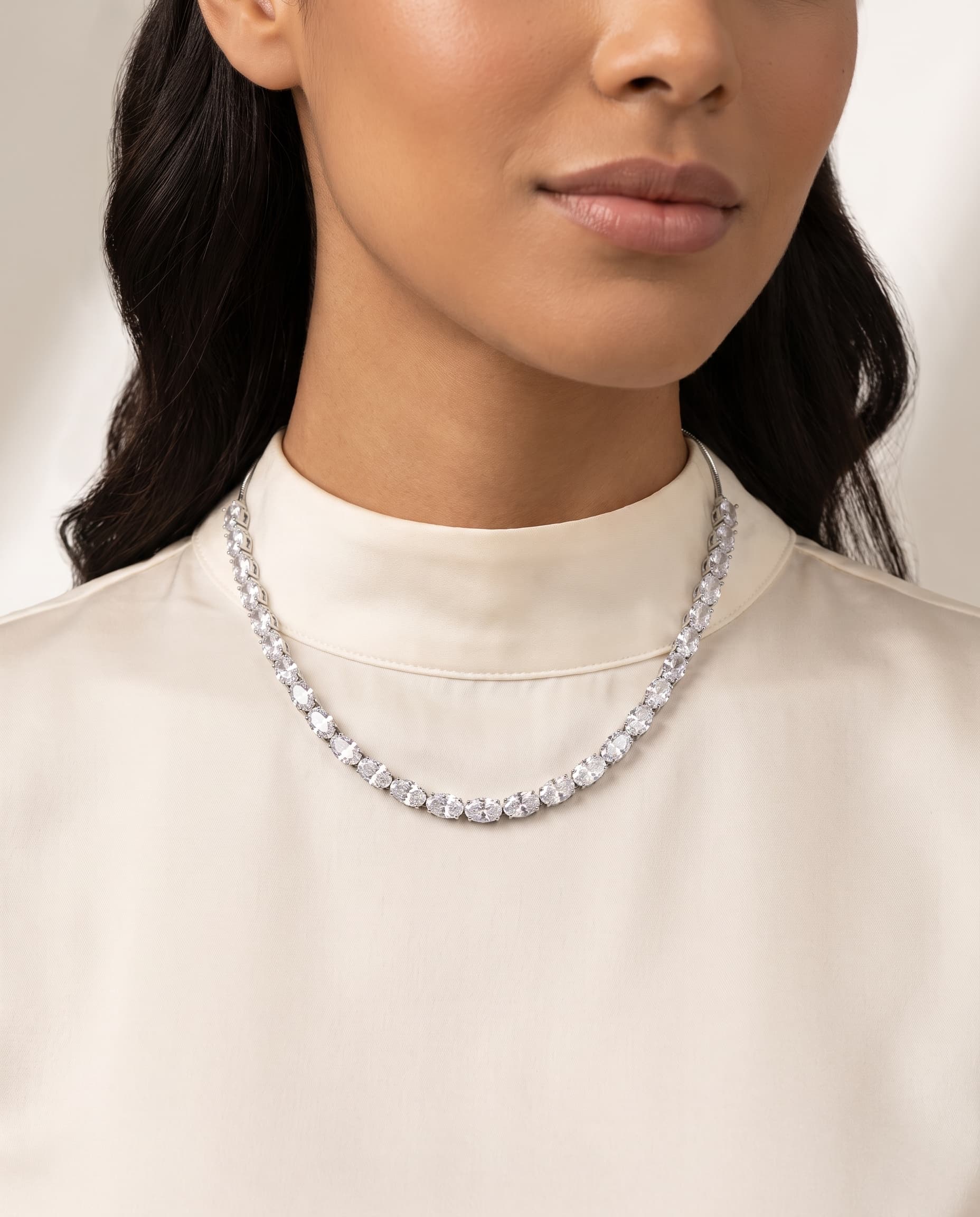 Riviera Gravata Rhodium
